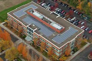 The Standard Insurance Company Solar Project roof mounted solar electric oregon setup complete install
