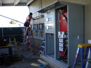 power inverter going green eugene company aes installed