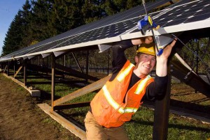 How to install solar panel clamp