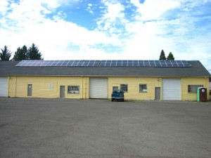 Roof mounted solar system shop farm renewable