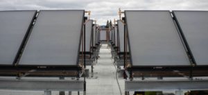 solar water heating system roof mounted