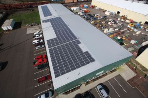 roof mounted install green energy