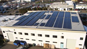 Roof solar electric 56.78 KW system grant street eugene