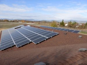 roof Eugene area solar energy power green tax