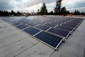 roof mounted solar energy with live monitoring production