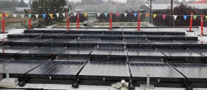roof mounted and installed by AES Advanced Energy Systems of Eugene