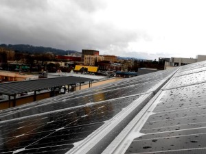 Solar panel install going green solar power renewable energy